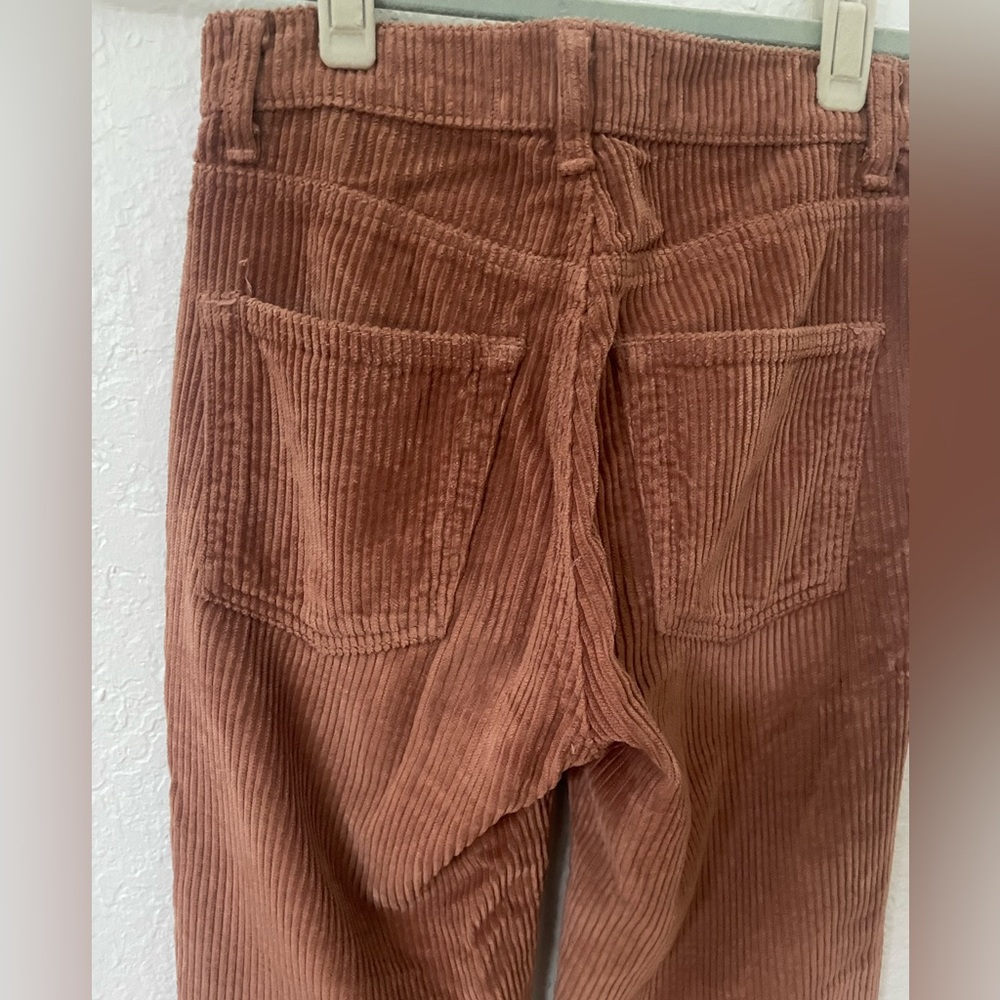 Reformation Jessie Pant in Chestnut Corduroy - Picture 3 of 8